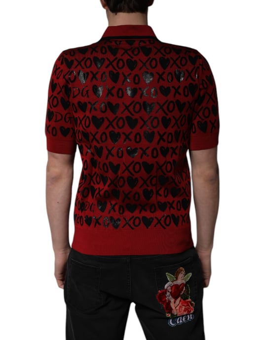 Camisa Polo de Manga Corta con Patrón Xoxo - Image 4