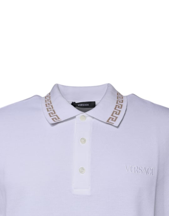 Camisa Polo Versace con Llave Griega - Image 3