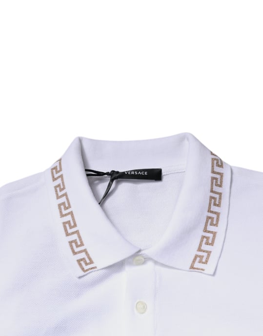 Camisa Polo Versace con Llave Griega - Image 6
