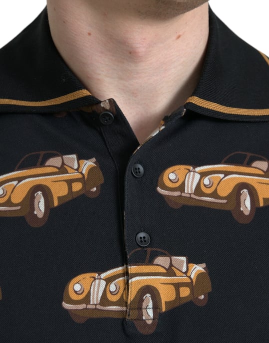 Camisa Polo de Autos Clásicos de Manga Corta - Image 4