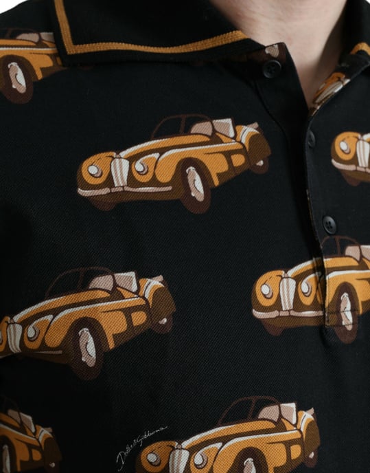 Camisa Polo de Autos Clásicos de Manga Corta - Image 5