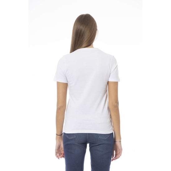 Camiseta de Logo en Caja de Manga Corta y Cuello Redondo - Image 2