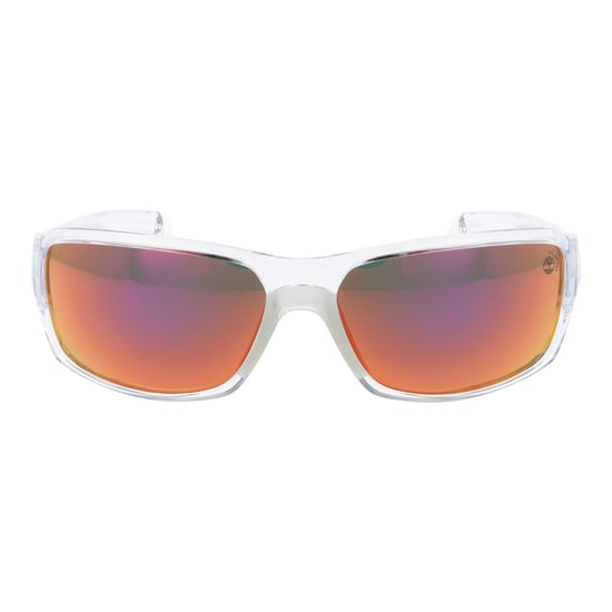 Gafas de sol espejadas con montura transparente - Image 2