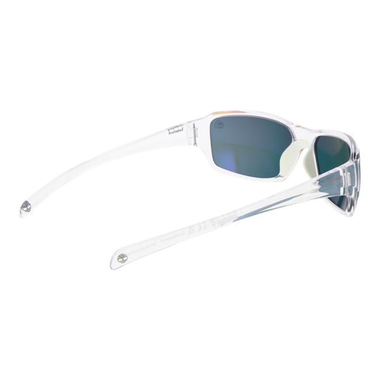 Gafas de sol espejadas con montura transparente - Image 3