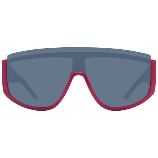 Gafas de sol escudo rojas de gran tamaño - Image 2