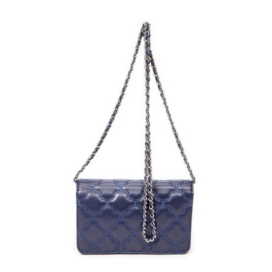 Chanel Hampton Wallet on Chain en Marina Piel de becerro - Image 5