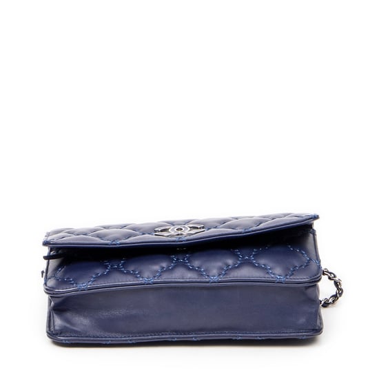 Chanel Hampton Wallet on Chain en Marina Piel de becerro - Image 6