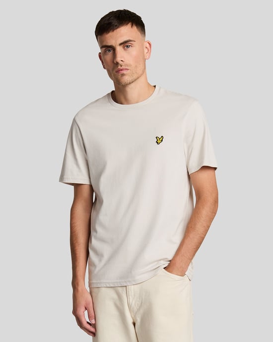 Camiseta con logo en el pecho de la marca Lyle & Scott - Image 1