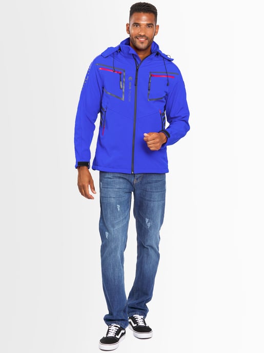 Chaqueta Softshell para Hombre Arctic Seven Azul - Image 3