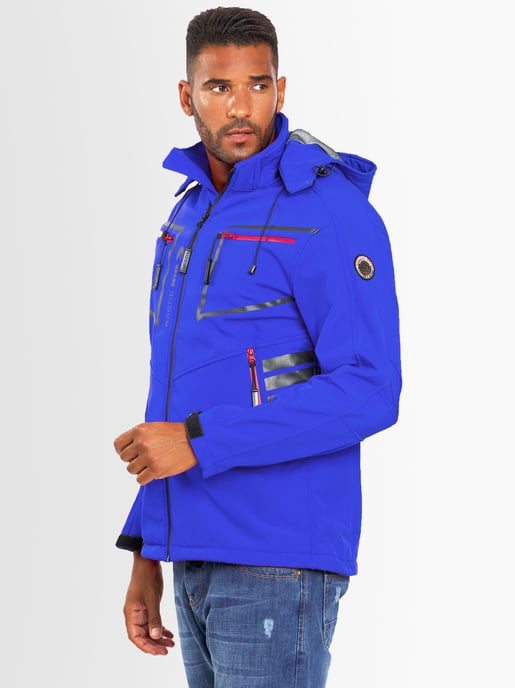 Chaqueta Softshell para Hombre Arctic Seven Azul - Image 4