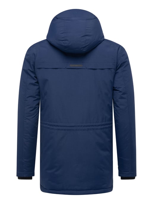 Parka de hombre Stone Harbour Wadiim con capucha y cremallera doble - Image 4
