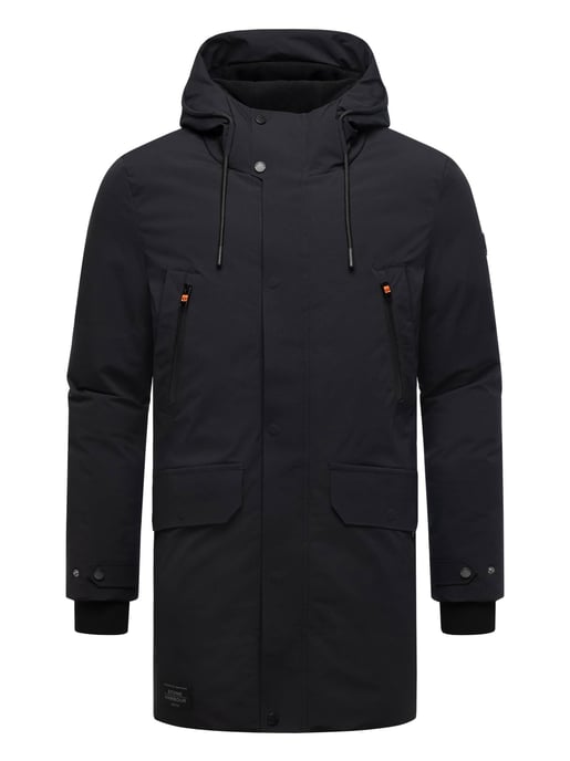 Parka de invierno para hombre Stone Harbour Kitraan con cierres magnéticos y forro polar - Image 2