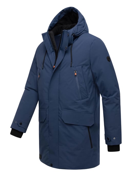 Parka de invierno para hombre Stone Harbour Kitraan con cierres magnéticos y forro polar - Image 3