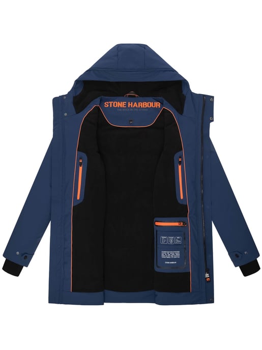 Parka de invierno para hombre Stone Harbour Kitraan con cierres magnéticos y forro polar - Image 5
