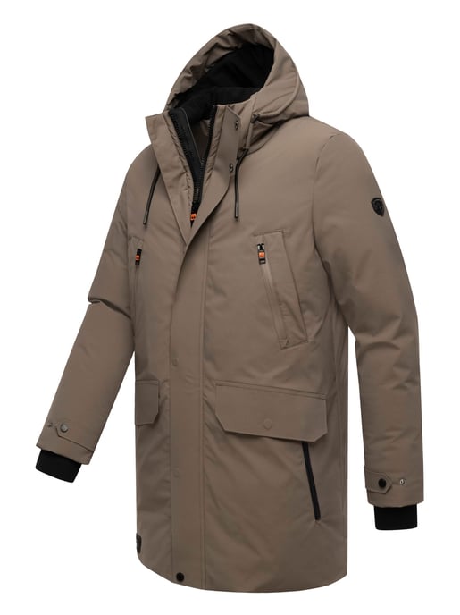 Parka de invierno para hombre Stone Harbour Kitraan con cierres magnéticos y forro polar - Image 3