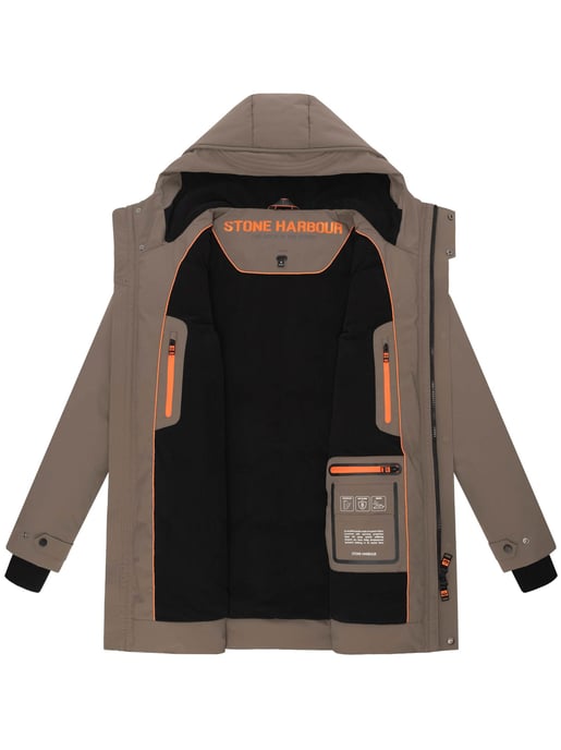Parka de invierno para hombre Stone Harbour Kitraan con cierres magnéticos y forro polar - Image 5