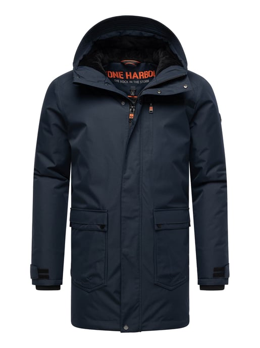 Parka de invierno para hombre Stone Harbour Netaan con columna de agua de 10.000 mm y forro acolchado - Image 1