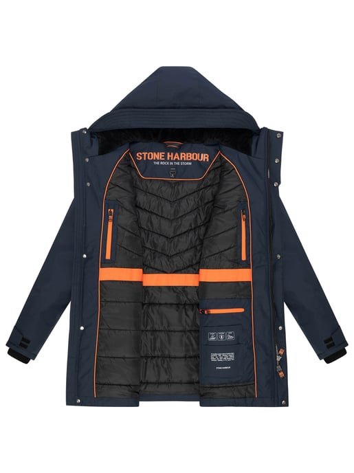 Parka de invierno para hombre Stone Harbour Netaan con columna de agua de 10.000 mm y forro acolchado - Image 5