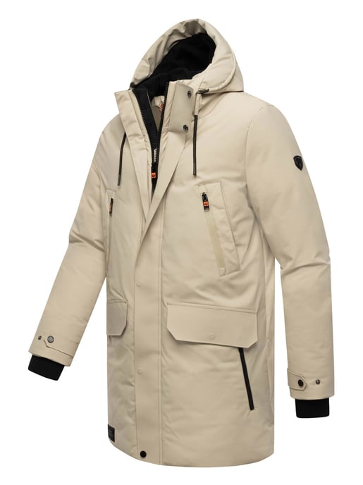 Parka de invierno para hombre Stone Harbour Kitraan con cierres magnéticos y forro polar - Image 3