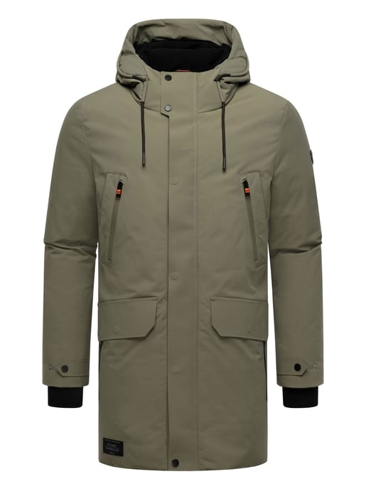Parka de invierno para hombre Stone Harbour Kitraan con cierres magnéticos y forro polar - Image 2