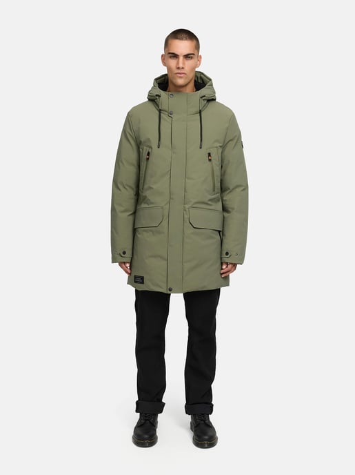 Parka de invierno para hombre Stone Harbour Kitraan con cierres magnéticos y forro polar - Image 6