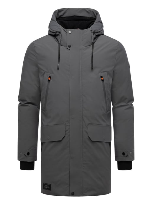 Parka de invierno para hombre Stone Harbour Kitraan con cierres magnéticos y forro polar - Image 2