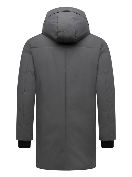 Parka de invierno para hombre Stone Harbour Kitraan con cierres magnéticos y forro polar - Image 4