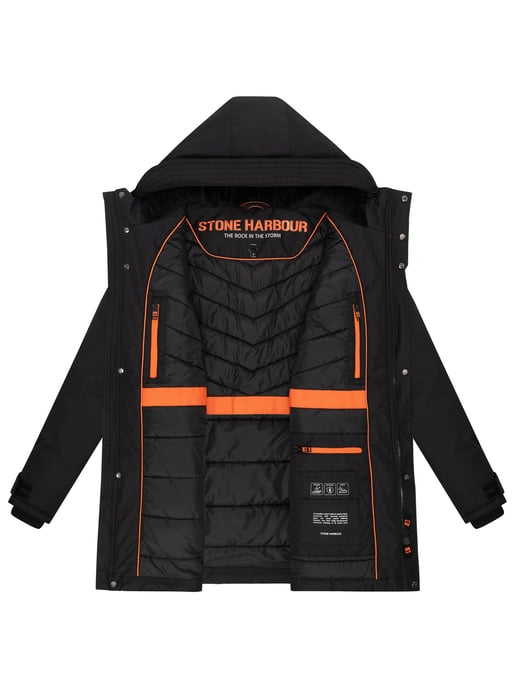 Parka de invierno para hombre Stone Harbour Netaan con columna de agua de 10.000 mm y forro acolchado - Image 5