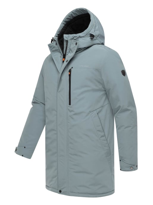 Chaqueta de invierno para hombre Stone Harbour Phinoo con bolsillos de felpa y cremallera doble - Image 3