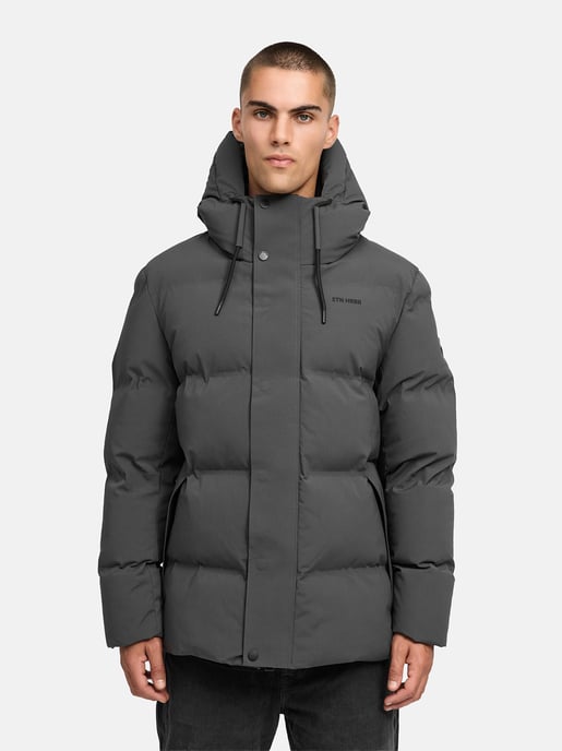 Chaqueta de invierno para hombre Stone Harbour Taviaan con capucha forrada y diseño cortaviento - Image 6