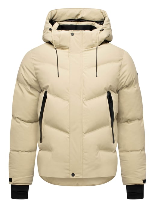 Chaqueta de invierno para hombre Stone Harbour Livianoo con capucha desmontable y bolsillos forrados - Image 2