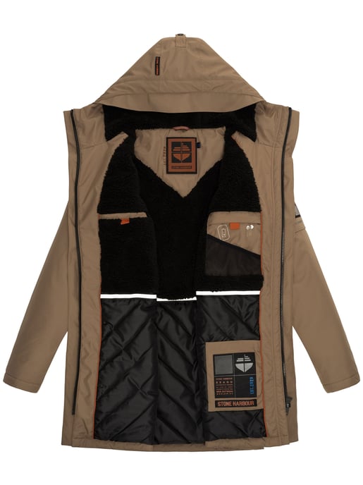 Chaqueta de invierno para hombre Stone Harbour Ragaan con forro de peluche y capucha - Image 6