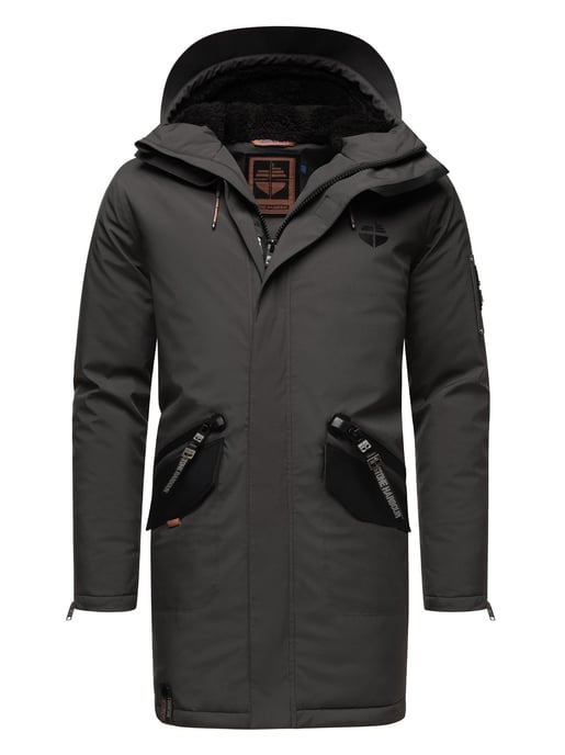 Chaqueta de invierno para hombre Stone Harbour Ragaan con forro de peluche y capucha - Image 1