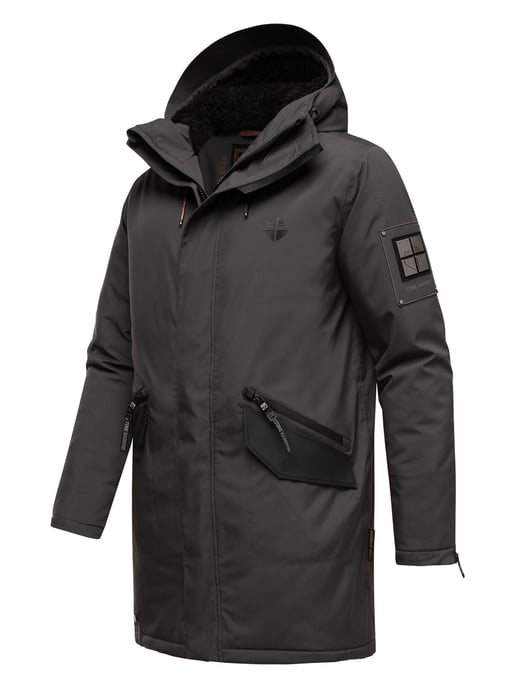 Chaqueta de invierno para hombre Stone Harbour Ragaan con forro de peluche y capucha - Image 3