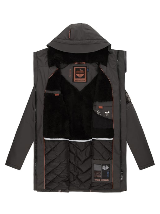Chaqueta de invierno para hombre Stone Harbour Ragaan con forro de peluche y capucha - Image 6