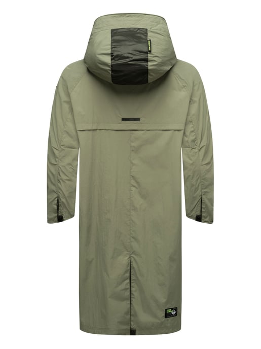 Gabardina impermeable para hombre Stone Harbour Zafaar, corte largo y resistente al viento y al agua - Image 4