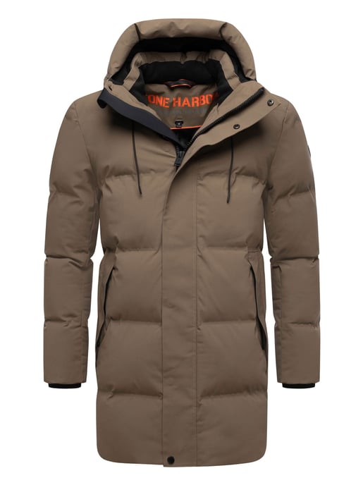 Chaqueta de invierno para hombre Stone Harbour Darianoo con acolchado Downfree y cierre magnético - Image 1
