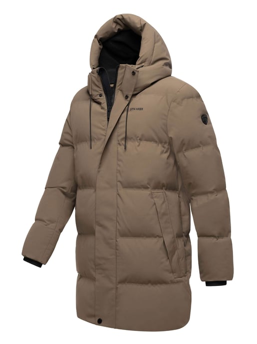 Chaqueta de invierno para hombre Stone Harbour Darianoo con acolchado Downfree y cierre magnético - Image 3