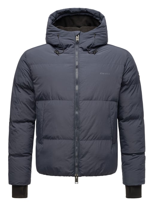 Chaqueta acolchada de invierno para hombre Stone Harbour Tayroos con forro polar y cremallera doble - Image 2