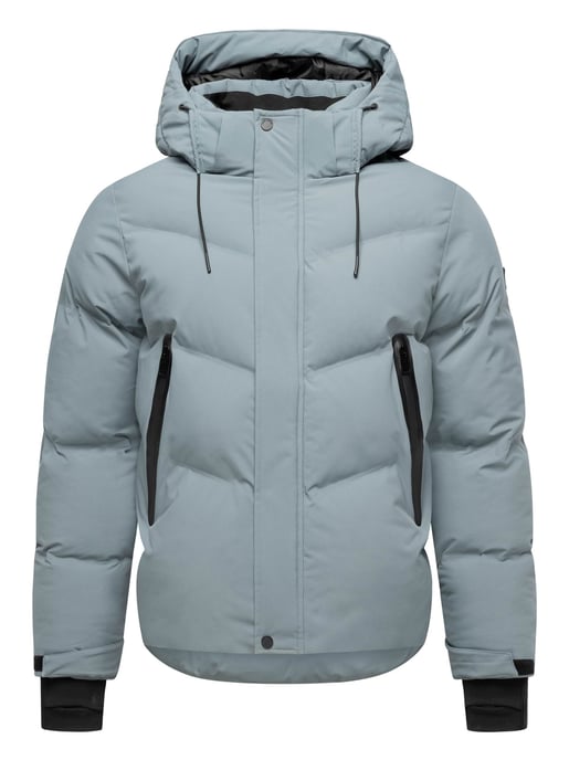 Chaqueta de invierno para hombre Stone Harbour Livianoo con capucha desmontable y bolsillos forrados - Image 2