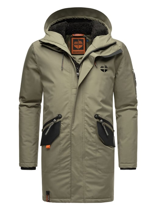 Chaqueta de invierno para hombre Stone Harbour Ragaan con forro de peluche y capucha - Image 1
