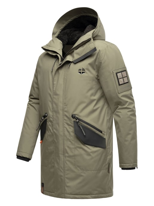 Chaqueta de invierno para hombre Stone Harbour Ragaan con forro de peluche y capucha - Image 3