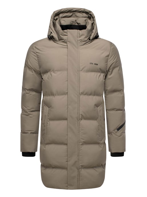 Abrigo de invierno para hombre Stone Harbour Thadeek con capucha desmontable y bolsillos magnéticos - Image 2