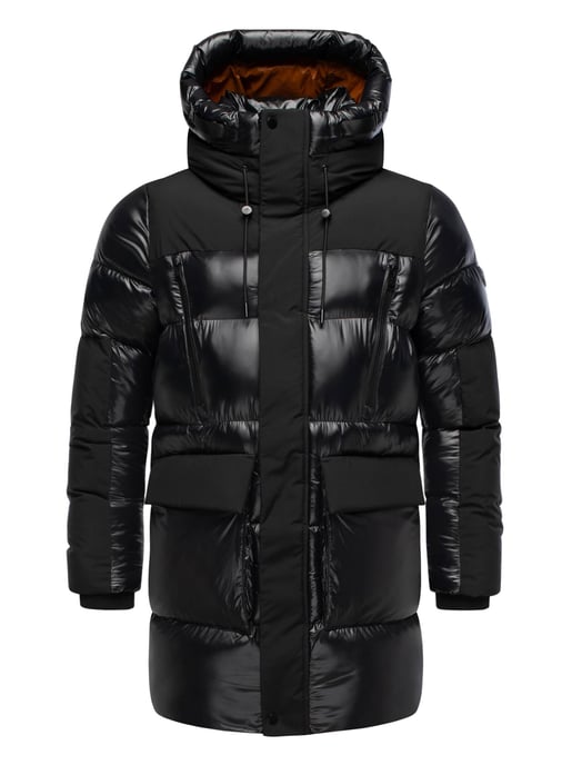 Chaqueta de invierno para hombre Stone Harbour Nelioon con cremallera doble y capucha - Image 2