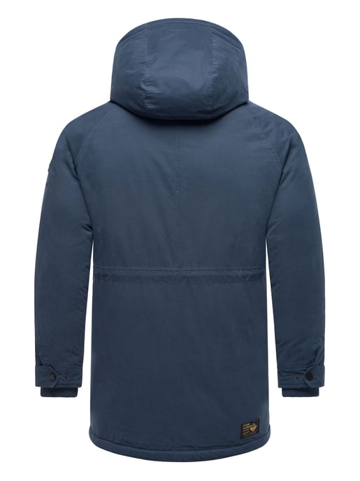 Chaqueta de invierno para hombre Stone Harbour Navroos con cuello de borreguillo desmontable y forro polar - Image 5