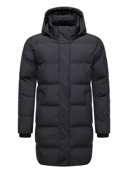 Abrigo de invierno para hombre Stone Harbour Thadeek con capucha desmontable y bolsillos magnéticos - Image 2