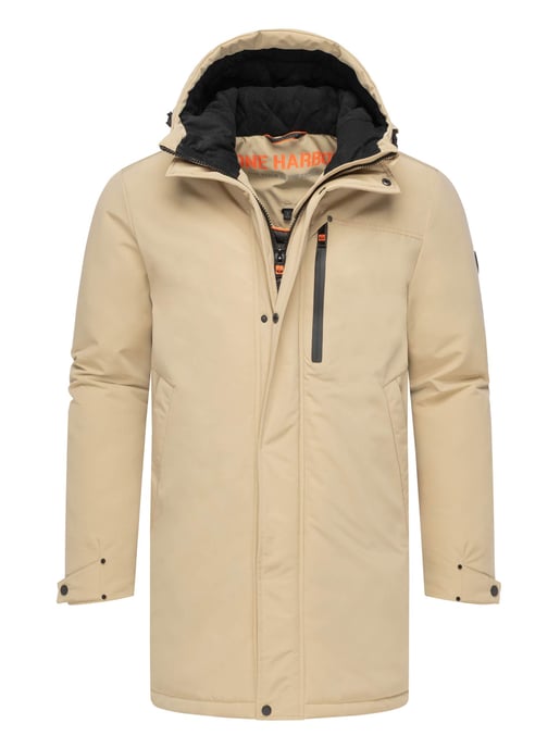 Chaqueta de invierno para hombre Stone Harbour Phinoo con bolsillos de felpa y cremallera doble - Image 1