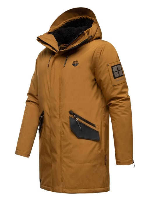 Chaqueta de invierno para hombre Stone Harbour Ragaan con forro de peluche y capucha - Image 3