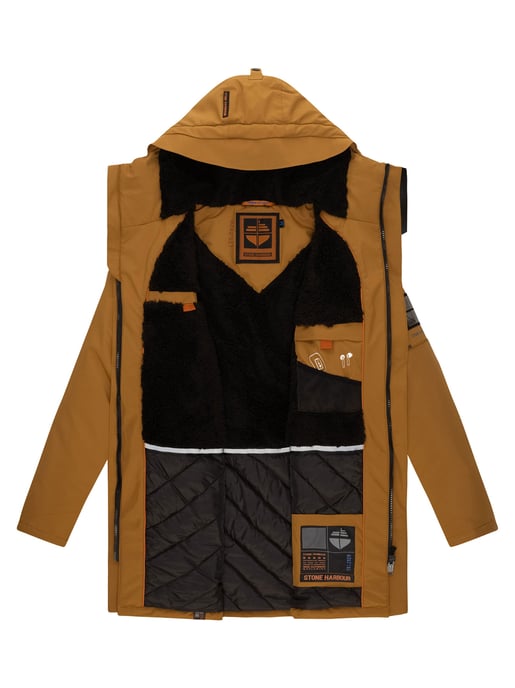 Chaqueta de invierno para hombre Stone Harbour Ragaan con forro de peluche y capucha - Image 6