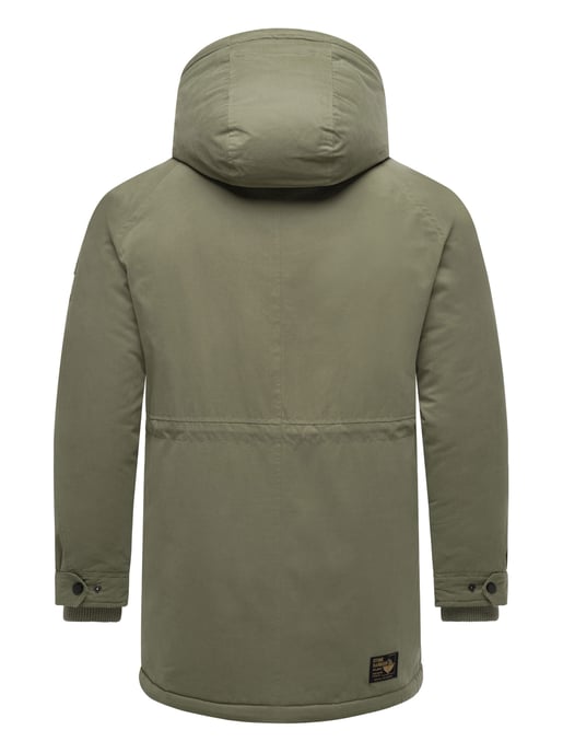Chaqueta de invierno para hombre Stone Harbour Navroos con cuello de borreguillo desmontable y forro polar - Image 5